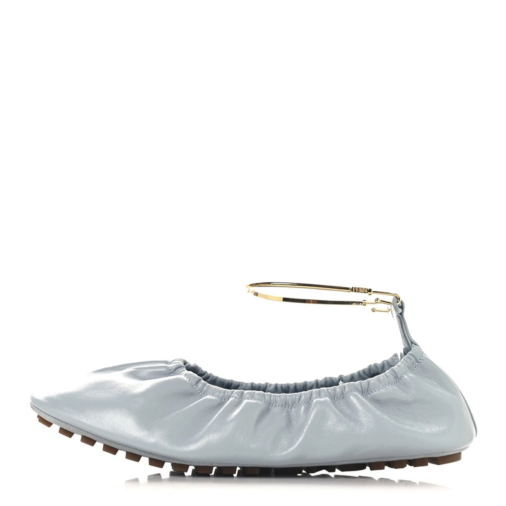 Fendi Vitello Filo Ballerina Flats